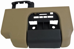 Interior Door Handle Rear Left Black Lever Brown Housing Camel - Dorman# 90838