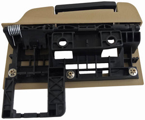 Interior Door Handle Rear Left Black Lever Beige Housing Adobe - Dorman# 90840