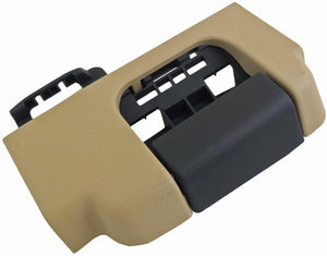 Interior Door Handle Rear Left Black Lever Beige Housing Adobe - Dorman# 90840