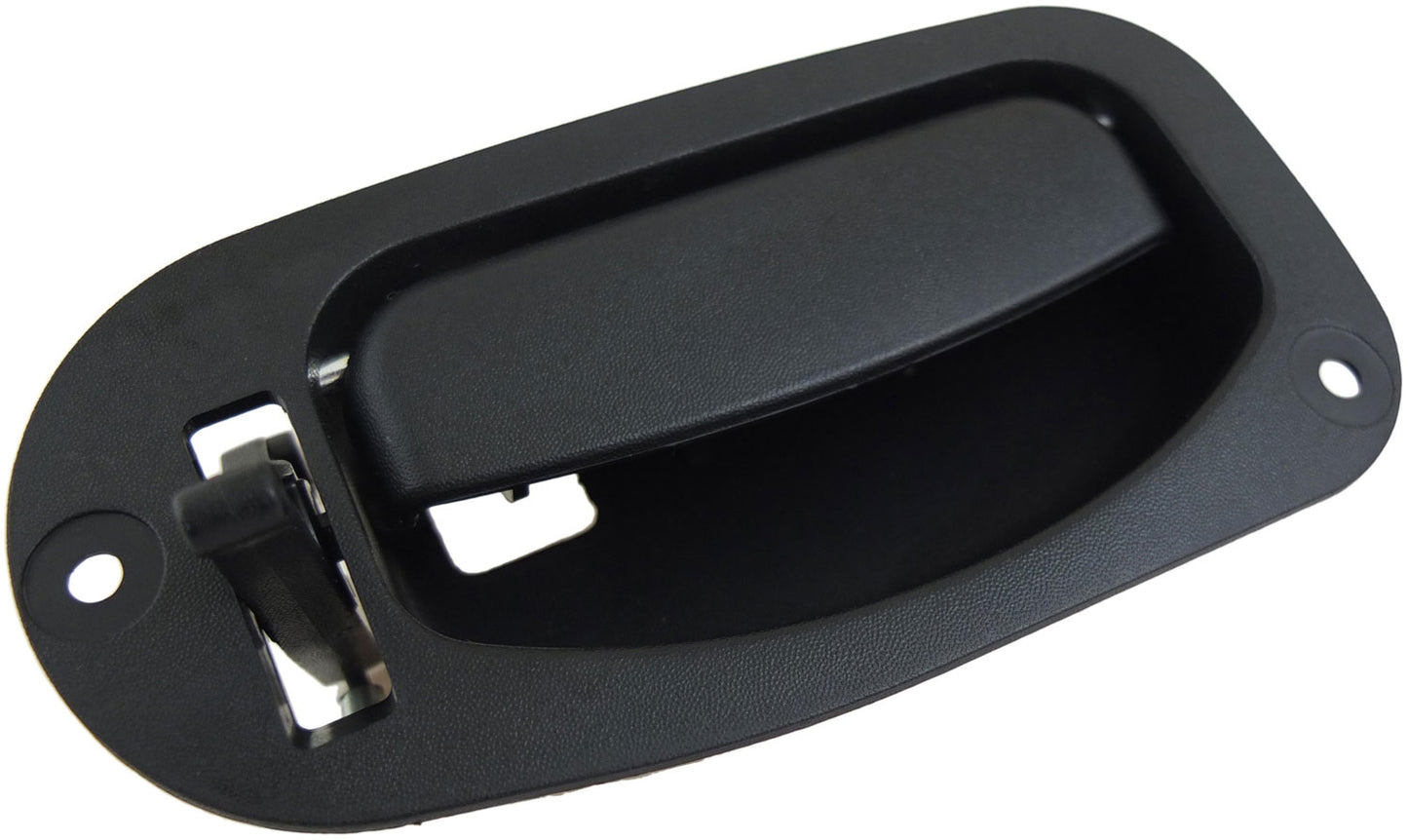 Interior Door Handle Rear Left Textured Black Super Cab - Dorman# 90850