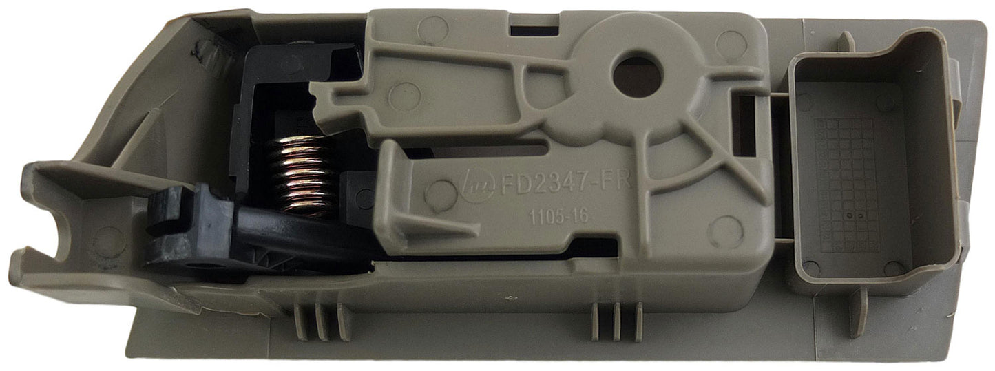 Int Door Handle Front Right Black Lever Gray Housing Manual Lock - Dorman# 90891