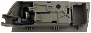 Int Door Handle Front Right Black Lever Gray Housing Manual Lock - Dorman# 90891