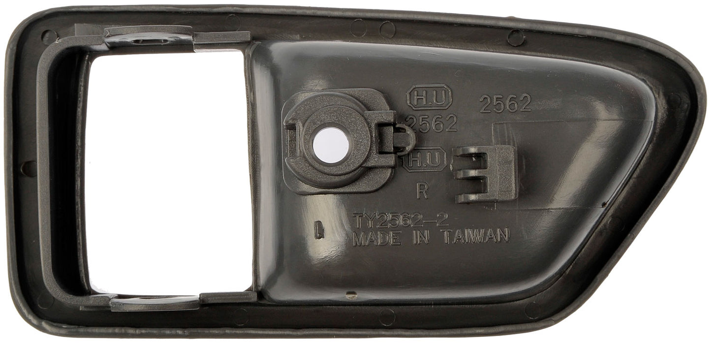 Interior Door Handle Right Front/Rear Bezel Smooth Gray - Dorman# 91007