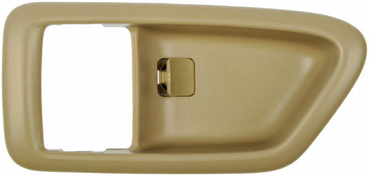 Interior Door Handle Left Front/Rear Bezel Smooth Tan - Dorman# 91008