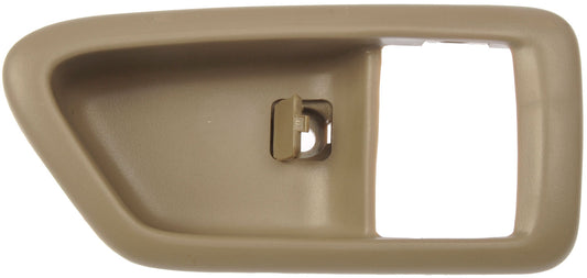 Interior Door Handle Right Front/Rear Bezel Smooth Tan - Dorman# 91009