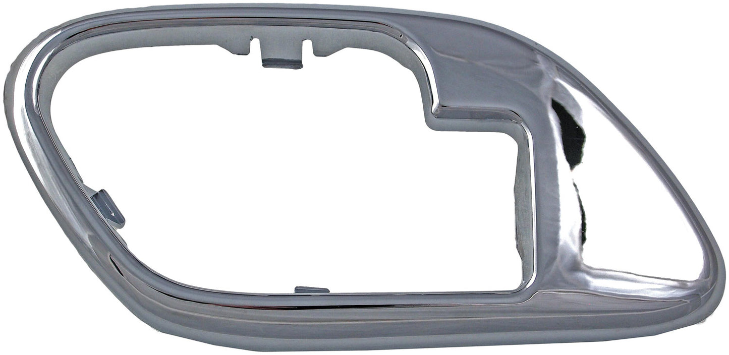 New Interior Door Handle Bezel Front & Rear Left w/o Powerlock - Dorman 91187