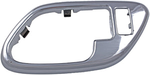 New Interior Door Handle Bezel Front Right With Powerlock Hole - Dorman 91188
