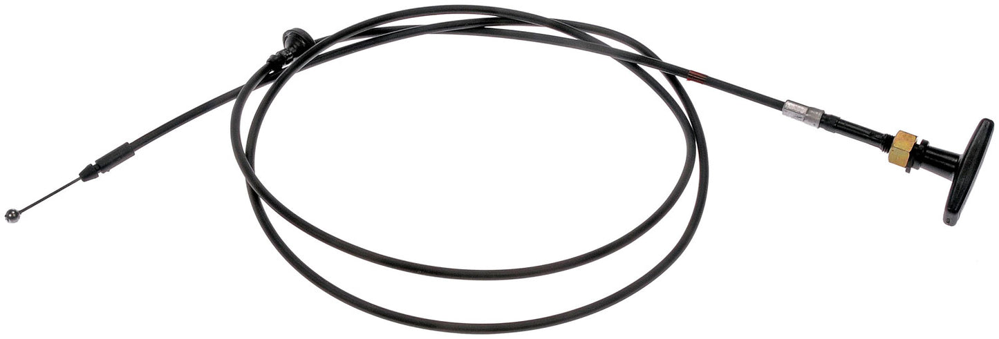 Hood Release Cable without handle - Dorman# 912-140 Fits 98-02 Kia Sportage