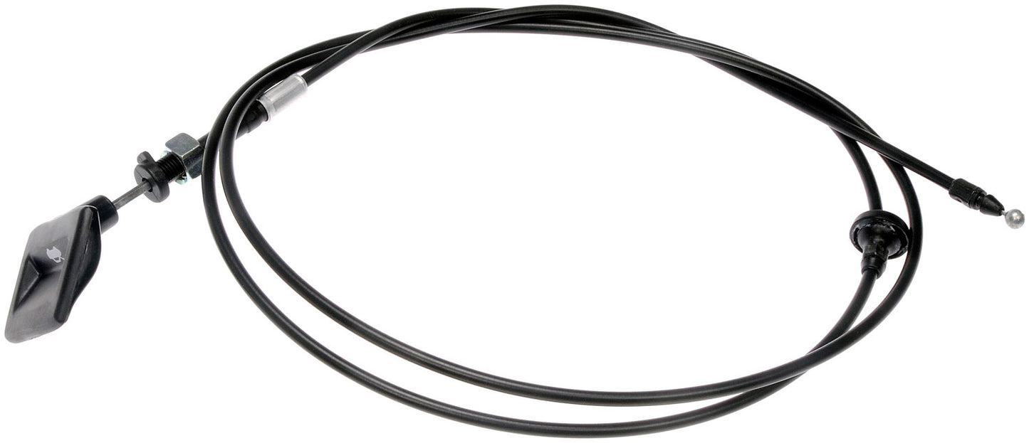 Hood Release Cable without handle - Dorman# 912-142 Fits 01-05 Kia Rio