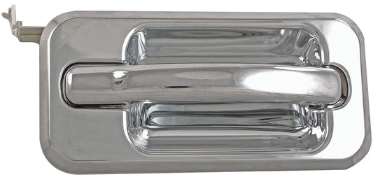 New Exterior Door Handle Front Right No Keyhole Chrome - Dorman 91210