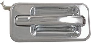 New Exterior Door Handle Front Right No Keyhole Chrome - Dorman 91210