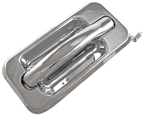 New Exterior Door Handle Front Right No Keyhole Chrome - Dorman 91210