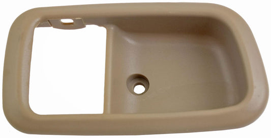 Interior Door Handle Front Right Bezel Brown - Dorman# 91342