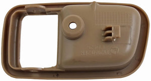 Interior Door Handle Front Right Bezel Brown - Dorman# 91342