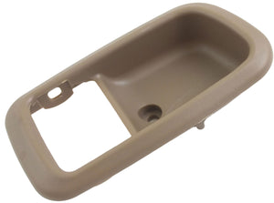 Interior Door Handle Front Right Bezel Brown - Dorman# 91342