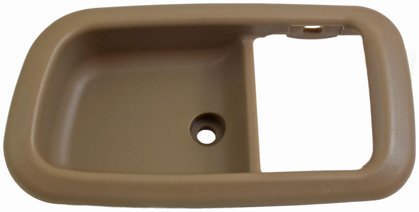 Interior Door Handle Front Left Bezel Brown - Dorman# 91343