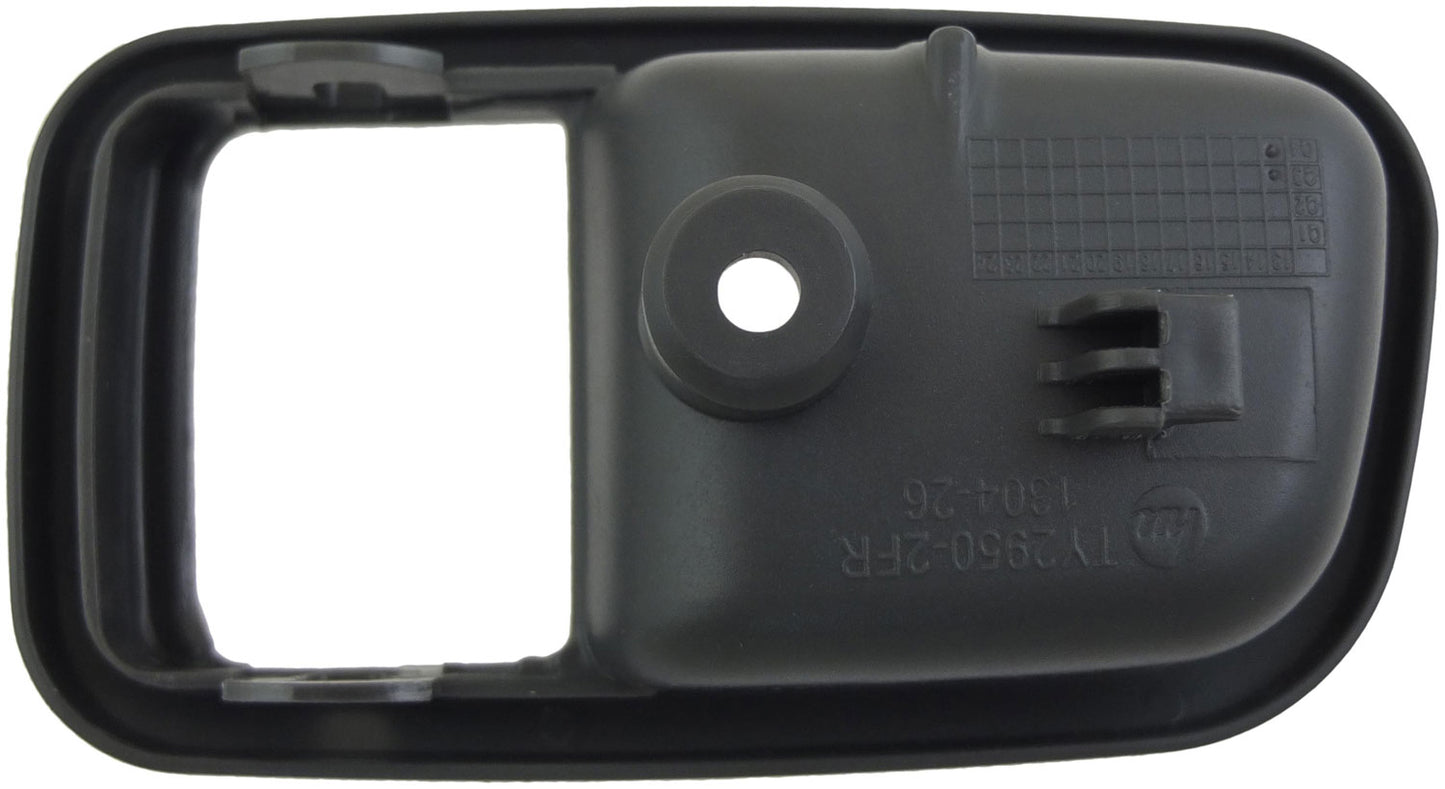 Interior Door Handle Front Right Bezel Deep Gray - Dorman# 91356