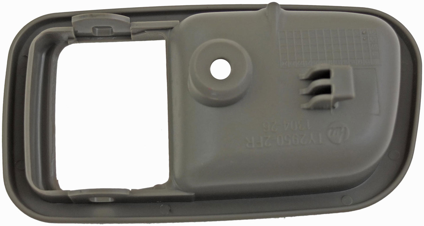 Interior Door Handle Front Right Bezel Gray Charcoal - Dorman# 91360