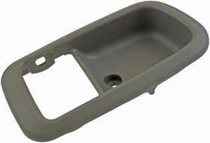 Interior Door Handle Front Right Bezel Gray Charcoal - Dorman# 91360