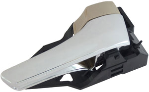 Interior Door Handle Front Or Rear Right Chrome Lever Brown Knob - Dorman# 91370