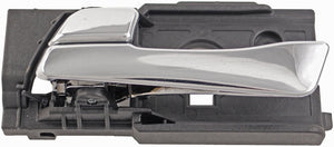 Interior Door Handle Front Left Metal Grain Chrome - Dorman# 92193