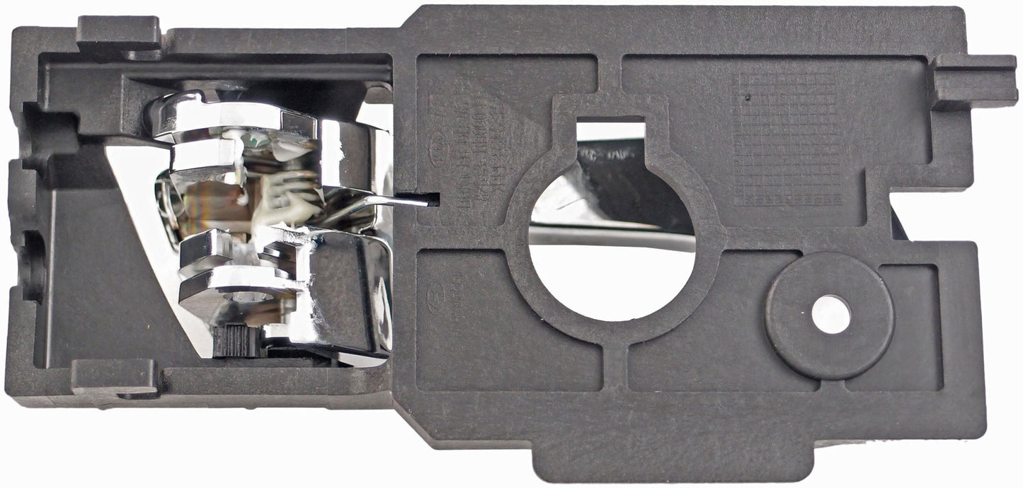 Interior Door Handle Front Left Metal Grain Chrome - Dorman# 92193