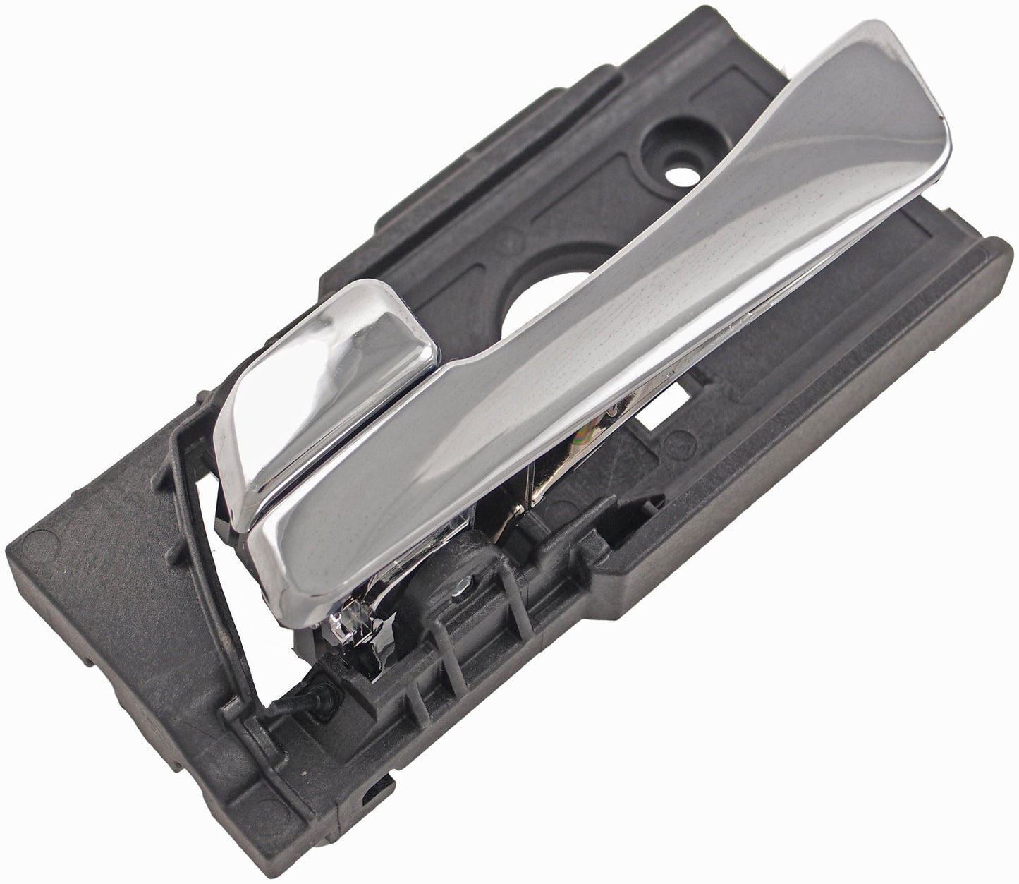Interior Door Handle Front Left Metal Grain Chrome - Dorman# 92193