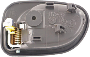 Interior Door Handle Front/Rear Right Chrome Lever Gray Housing - Dorman# 92204