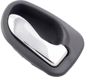 Interior Door Handle Front/Rear Right Chrome Lever Gray Housing - Dorman# 92204
