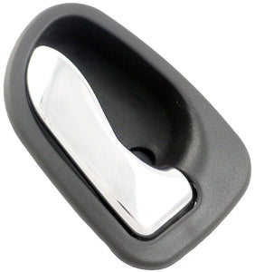 Interior Door Handle Front/Rear Right Chrome Lever Black Housing - Dorman# 92206