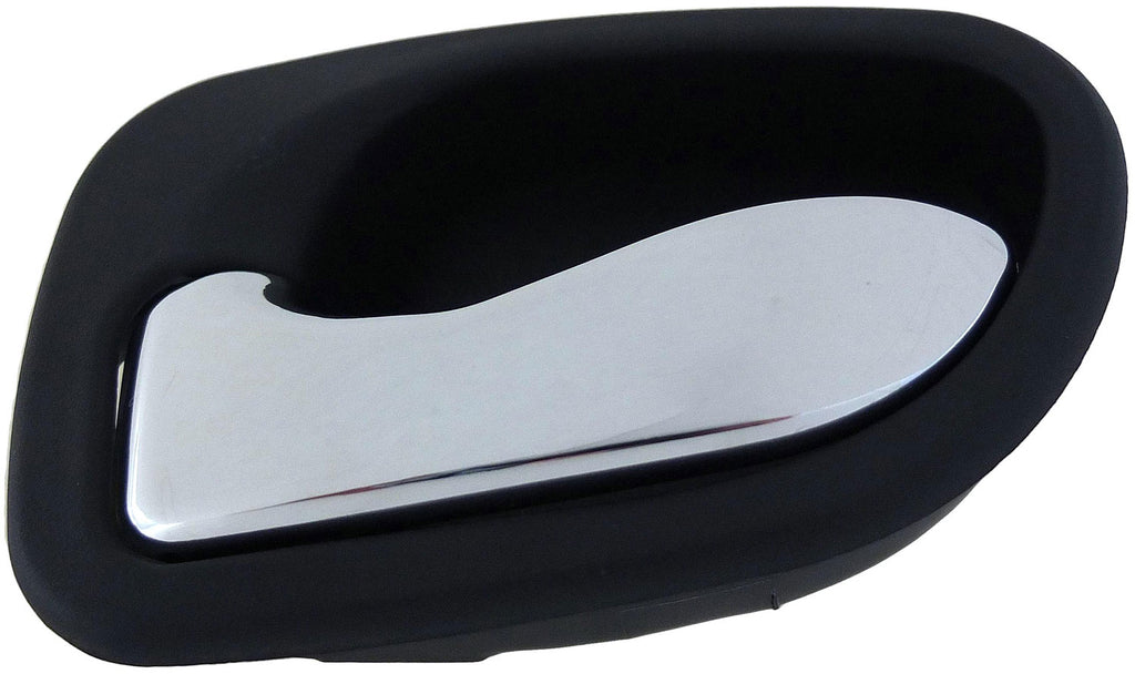 Interior Door Handle Front/Rear Left Chrome Lever Black Housing - Dorman# 92207
