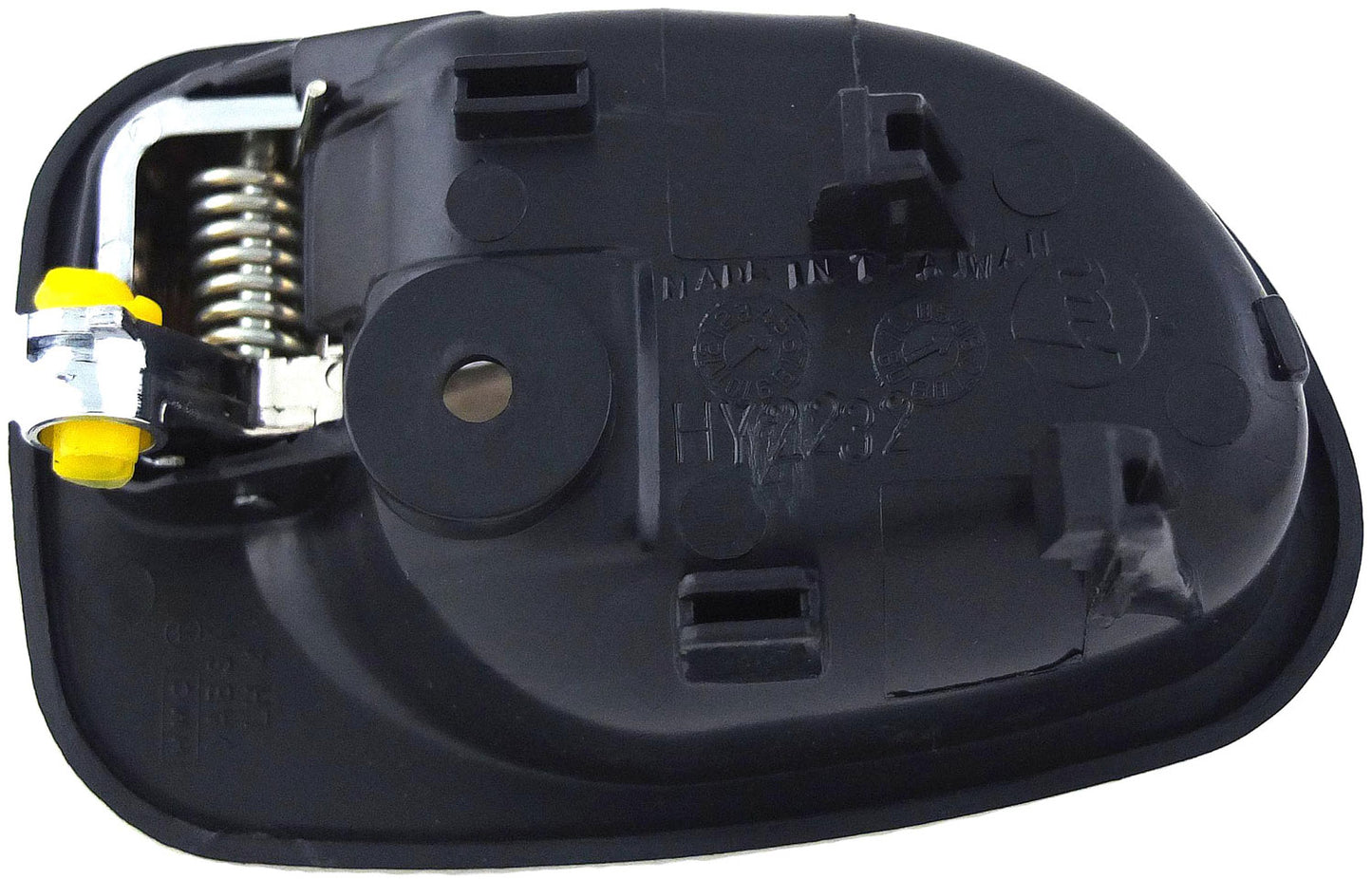 Interior Door Handle Front/Rear Left Chrome Lever Black Housing - Dorman# 92207