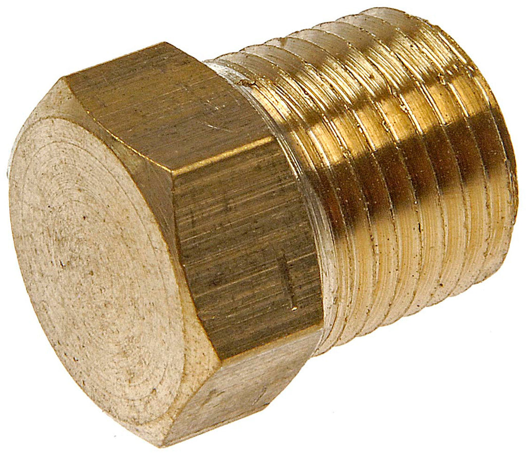 Brass Plug-Hex Head- 1/8 In. - Dorman# 490-074.1