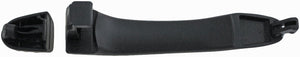 Ext Door Handle Front Right w/o Keyhole Primed Black w/ Chrome Insert - 92214