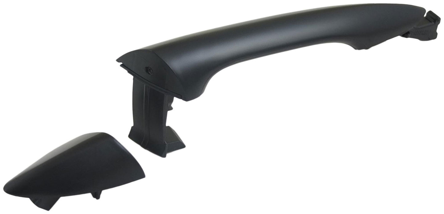 Ext Door Handle Front Right w/o Keyhole w/o Smart Key Primed Black, Dorman 92222