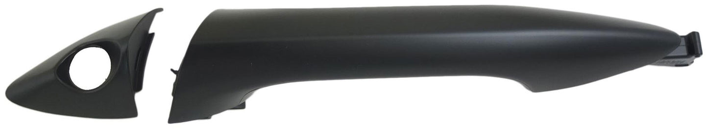 Ext Door Handle Front Right w/ Keyhole w/o Smart Key Primed Black - Dorman 92223