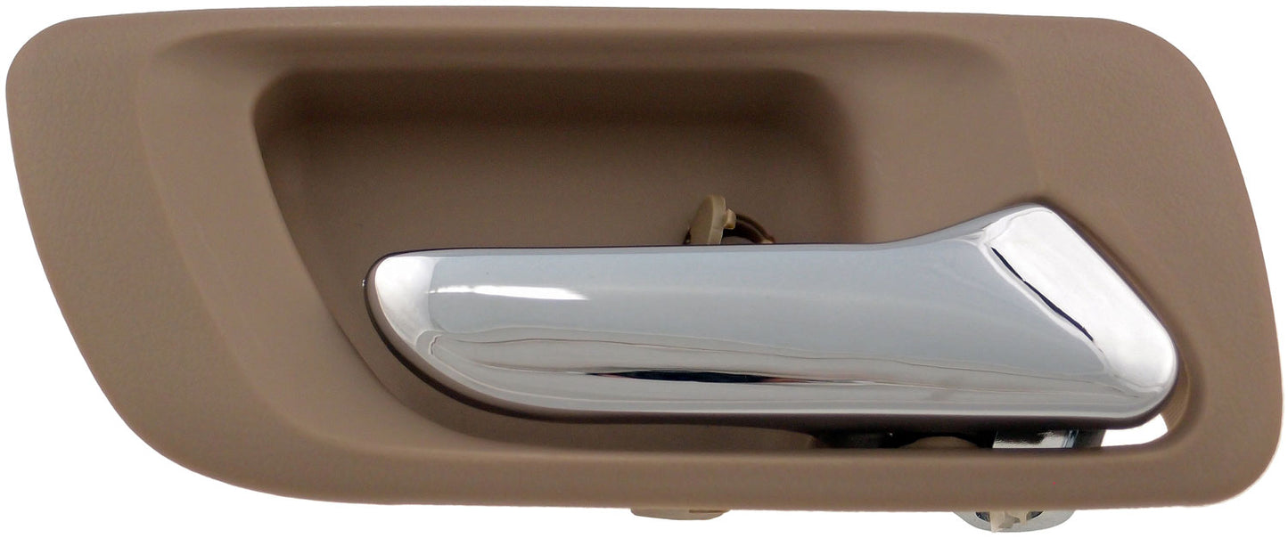 Interior Door Handle Rear Right Chrome Beige - Dorman# 92393