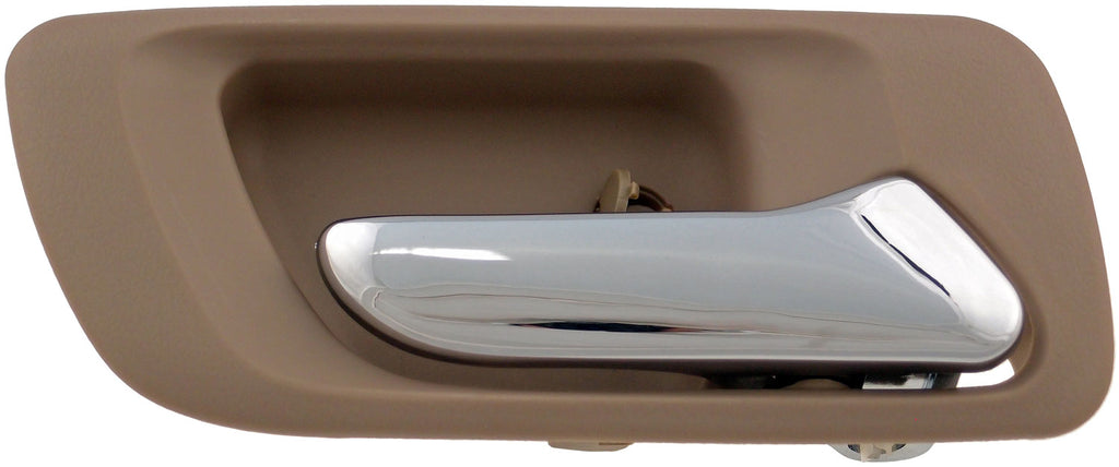Interior Door Handle Rear Right Chrome Beige - Dorman# 92393