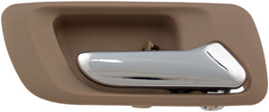 Interior Door Handle Rear Right Chrome Beige - Dorman# 92393