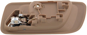 Interior Door Handle Rear Right Chrome Beige - Dorman# 92393