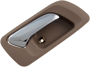Interior Door Handle Rear Right Chrome Beige - Dorman# 92393