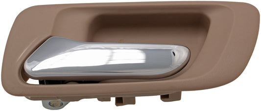 Interior Door Handle Rear Left Chrome Beige - Dorman# 92394