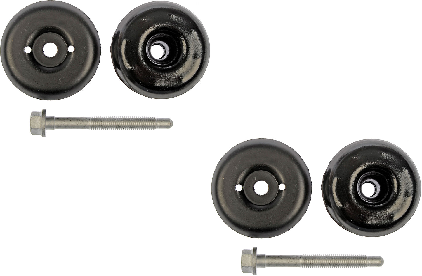 Kit of 2 Rear Subframe Bushings Mounts Dorman 924-011)Upper & Lower 86-95 Taurus