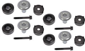 Kit of 4 Upper Lower Body Mount Kits - Dorman# 924-270 Fits 97-04 Wrangler