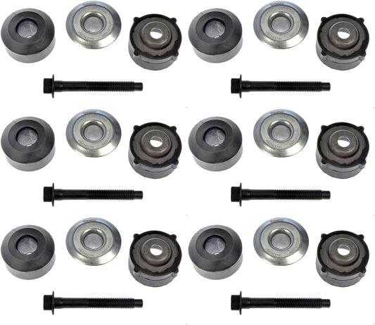 Kit of 6r Body Mount Kits - Dorman# 924-271 Fits 98-04 Jeep Wrangler