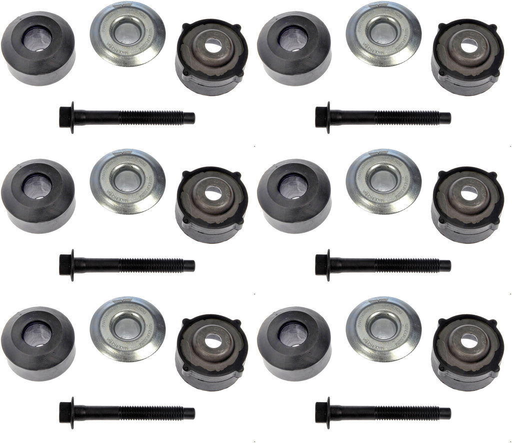 Kit of 6r Body Mount Kits - Dorman# 924-271 Fits 98-04 Jeep Wrangler