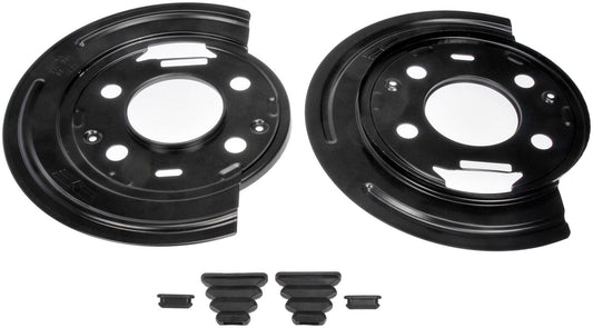 One New Brake Dust Shield - 1 Pair - Dorman# 924-654