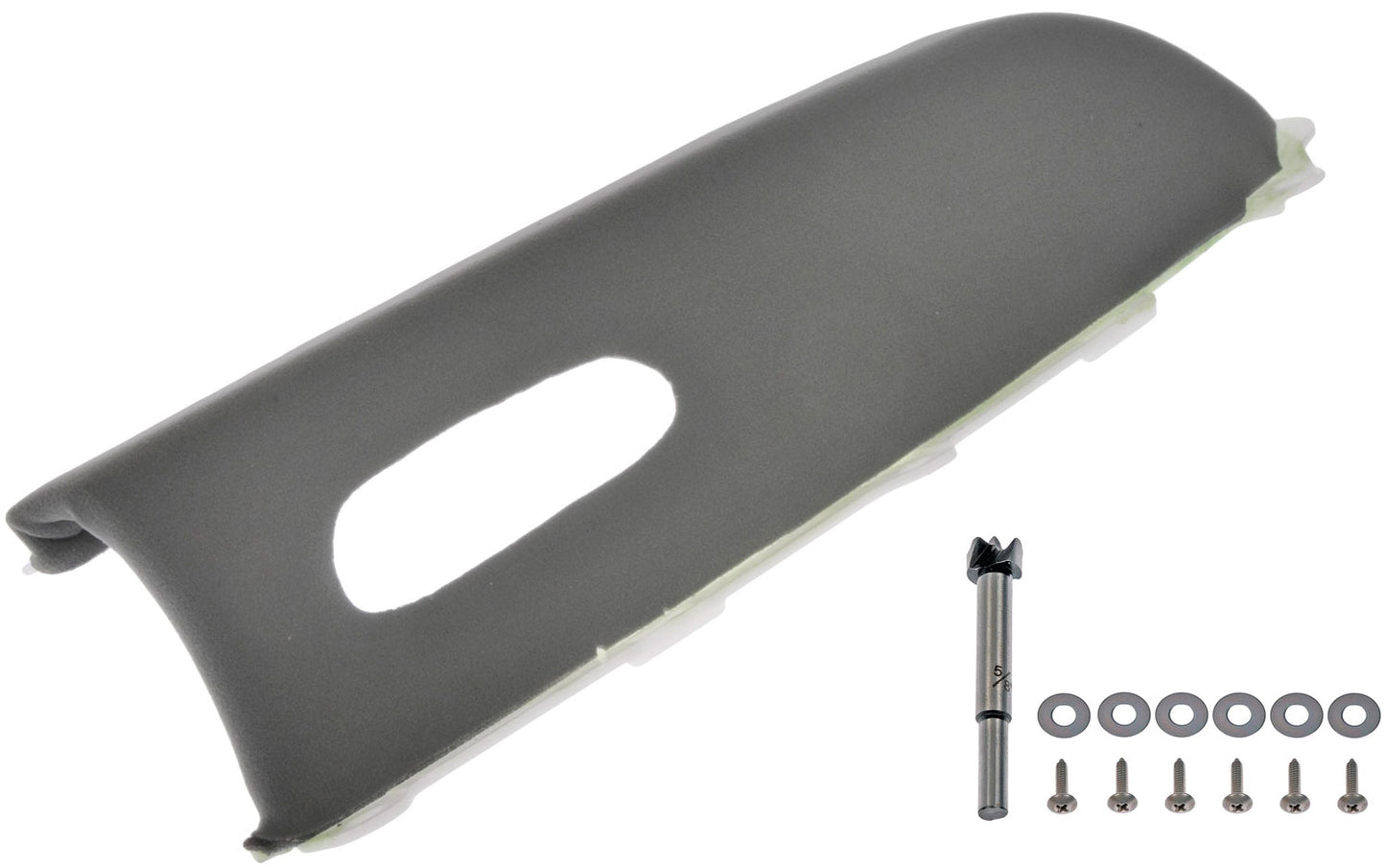 Armrest Door Repair Kit- Dorman# 924-843 Gray Cloth Fits Rear Right 04-09 Pruis