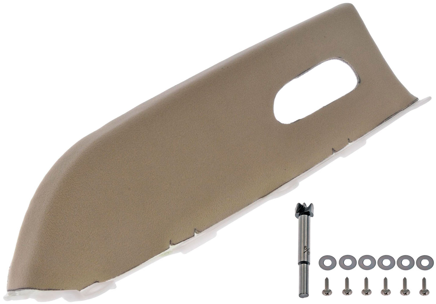 Armrest Door Repair Kit - Dorman# 924-844 Tan Cloth Fits Rear Left 04-09 Pruis