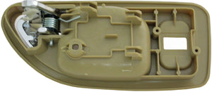 Interior Door Handle Front Left Chrome Beige - Dorman# 92406